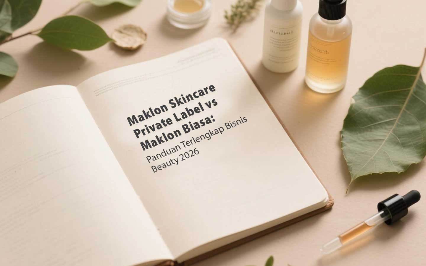 Maklon Skincare Private Label vs Maklon Biasa