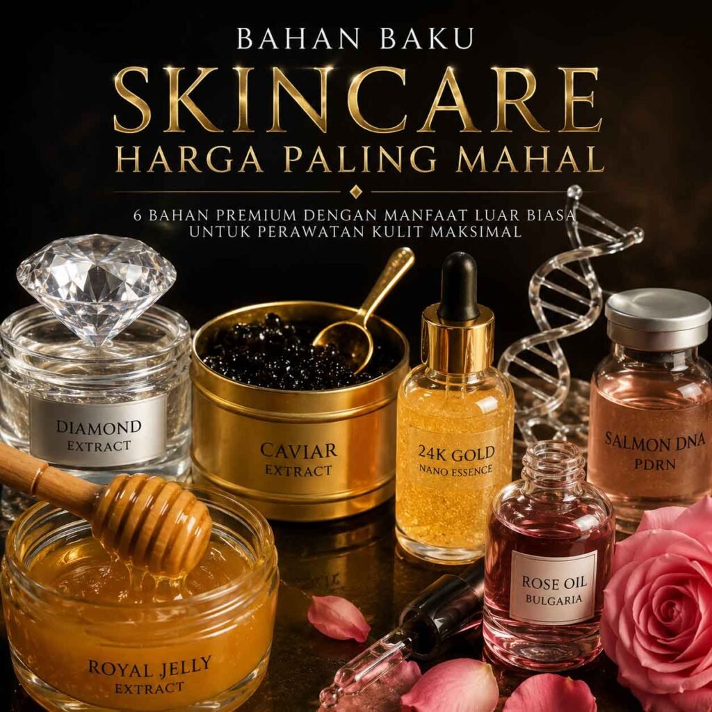 bahan baku skincare harga paling mahal