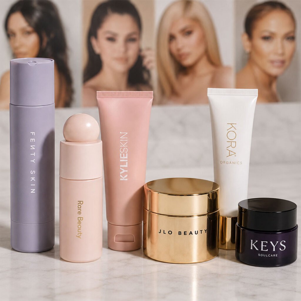daftar artis luar negri yang punya brand skincare
